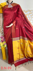 Tussar dupion silk saree SILKZONE