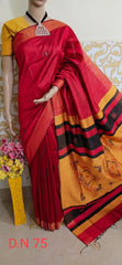 Tussar dupion silk saree SILKZONE