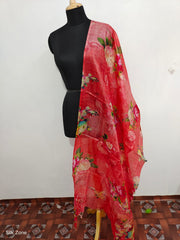 Tussar Silk Digital Print Dupatta SILK ZONE