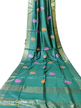 Katan Stepal Zari Border Saree M J HANDLOOM