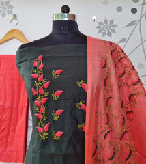 Katan stepal embroidery suit SILK ZONE