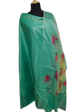 Tussar Silk Stone Work Top Digital Print Dupatta SILK ZONE