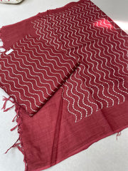 Linen embroidery suit SILK ZONE