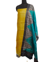 Pure Tussar Silk print saree