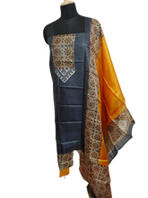 Pure Tussar Silk print saree