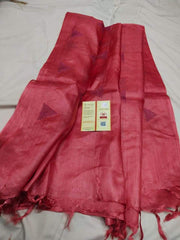 Tussar silk embroidery dupatta SILK ZONE