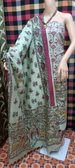Cotton khadi madhubani suit SILK ZONE