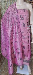 Cotton khadi Madhubani suit SILK ZONE