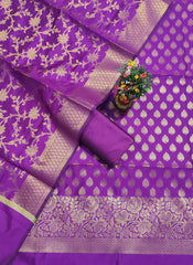Soft silk Banarasi suit SILK ZONE