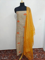 Handoom embroidery suit SILK ZONE