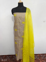 Handloom suit SILK ZONE