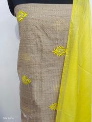 Handloom suit SILK ZONE