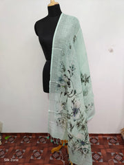 Linen digital print dupatta SILK ZONE