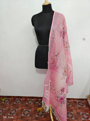 Linen digital print dupatta SILK ZONE