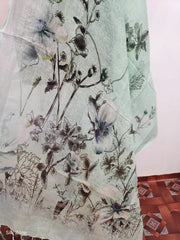 Linen digital print dupatta SILK ZONE