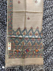 Tussar ghicha silk dupatta SILK ZONE
