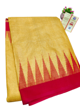 Pure Tussar Silk print saree