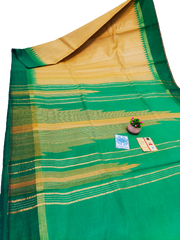 Pure Tussar Silk print saree