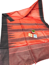 Pure Tussar Silk print saree