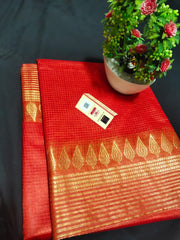Pure Silk Linen Saree SILK ZONE