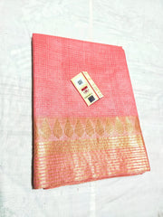 Pure Silk Linen Saree SILK ZONE