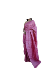 Pure Tussar Silk print saree