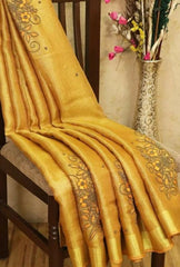 Pure desi tussar silk saree SILK ZONE