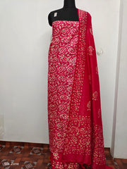 Cotton Dupion Batik Print Suit SILK ZONE