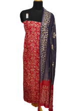 Cotton Dupion Batik Print Suit SILK ZONE