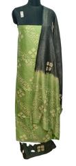Cotton dupion batik print suit SILK ZONE
