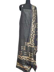 Cotton Dupion Batik Print Suit SILK ZONE