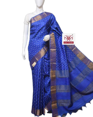 Pure Tussar Silk print saree
