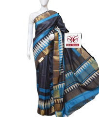 Pure Tussar Silk print saree