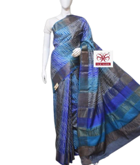 Pure Tussar Silk print saree