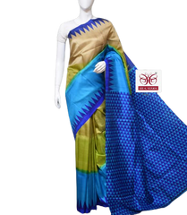 Pure Tussar Silk print saree