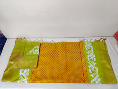 TUSSAR SILK PRINT SAREE
