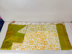 TUSSAR SILK PRINT SAREE