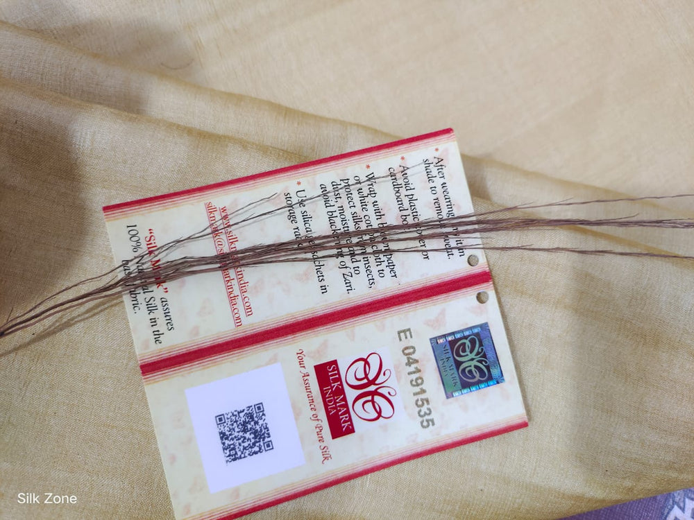 Tussar silk fabric SILK ZON