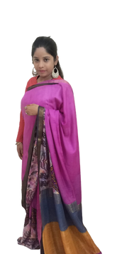 Modal Silk Hand Print Saree