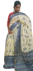 Modal Silk Hand Print Saree
