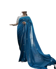 Bhagalpur Kota Staple Saree - Silk Zone