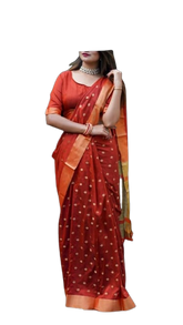 Bhagalpur Kota Staple Saree - Silk Zone