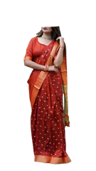 Bhagalpur Kota Staple Saree - Silk Zone