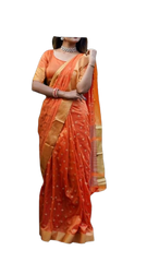 Bhagalpur Kota Staple Saree - Silk Zone