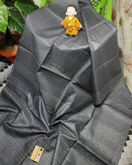 Semi tussar silk ghicha saree