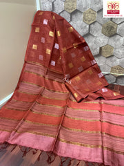 Semi katan silk saree