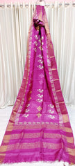 Tussar Silk Print Saree