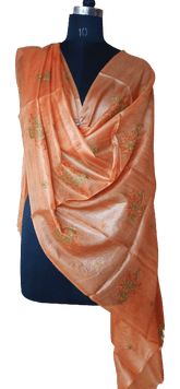 Tussar silk duptta silkzon.in