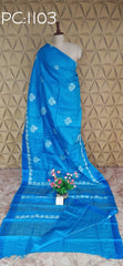 Pure Tussar Silk print saree