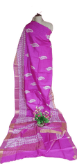 Pure Tussar Silk print saree